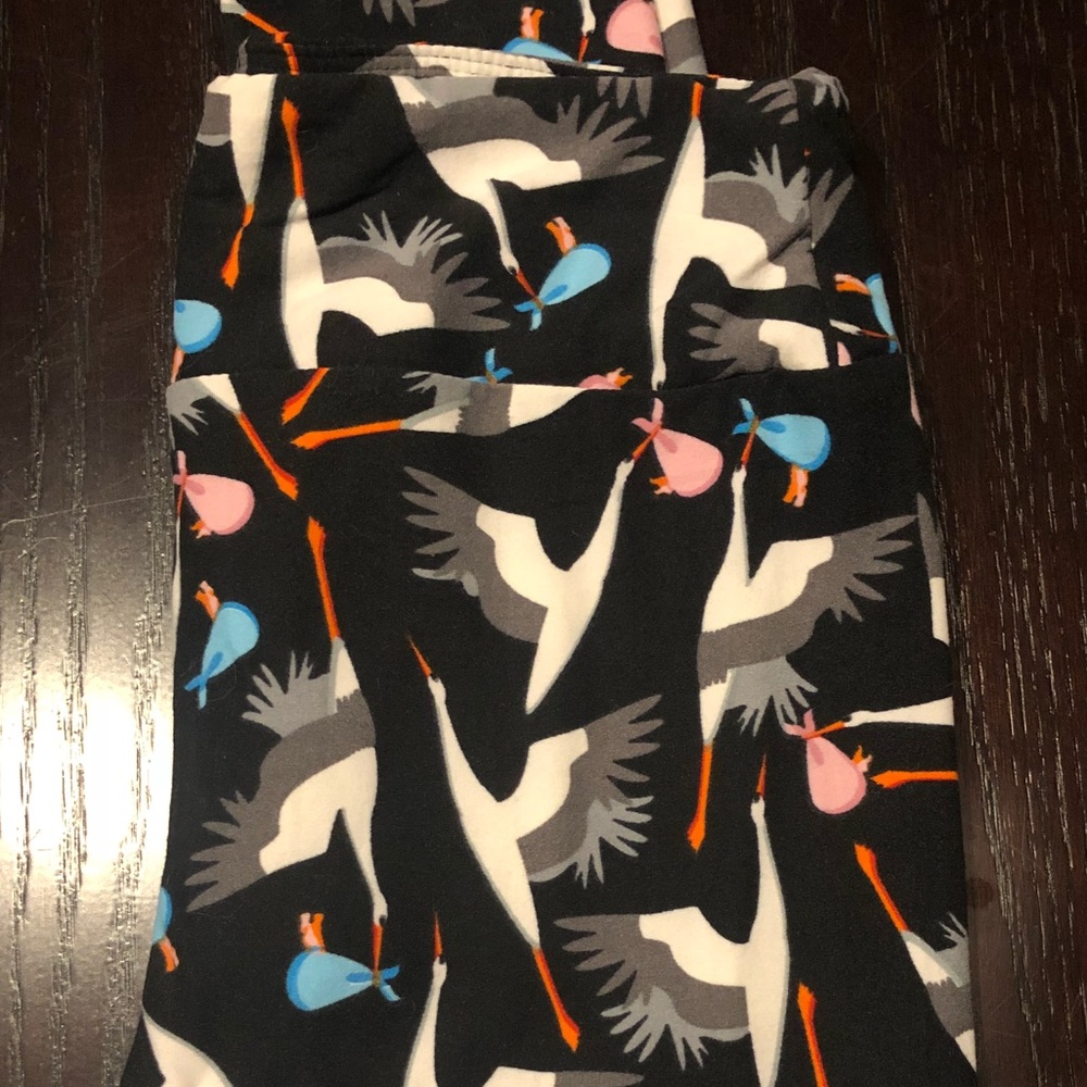 Lularoe OS Stork Unicorn LEGGINGS